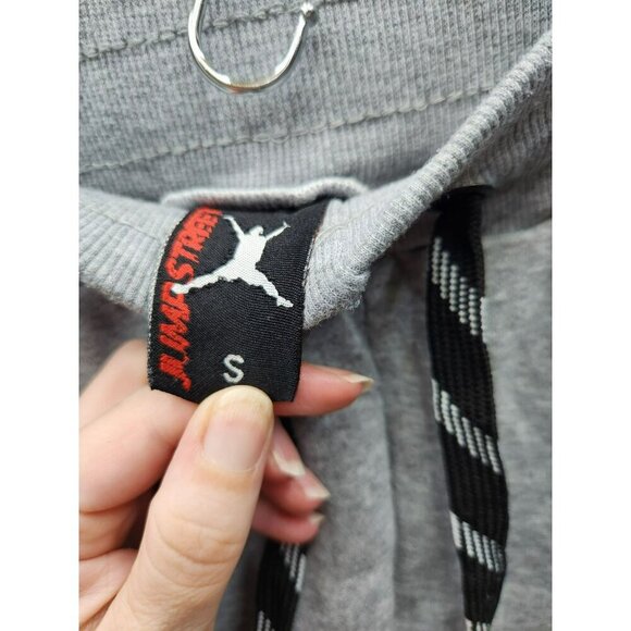 Jump Street Grey Jogger Pants S 100% Polyester - Picture 2 of 4